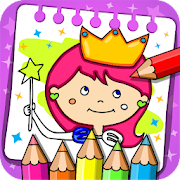Download Princess Coloring Book & Games for PC