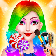 Download Candy Girl Fashion : Dress-up, makeup & Spa Salon for PC