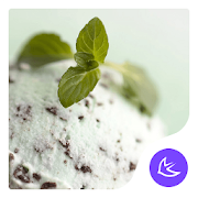 Download Delicious ice cream APUS launcher theme for PC